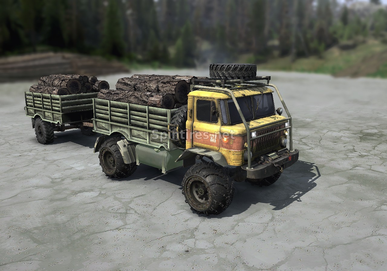 Газ-66 [Шишига] для Spintires: MudRunner (v22.03.19) для Spintires 