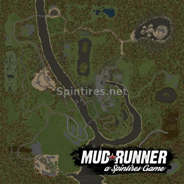 Карта «Черёмушский Завод» для Spintires: MudRunner (v22.03.19) для Spintires 