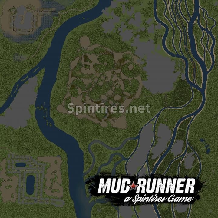 Карта «Речной край 2» для Spintires: MudRunner (v18.10.18) для Spintires 