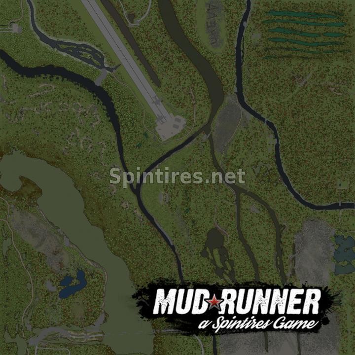 Карта «Полтораха» для Spintires: MudRunner (v19.11.18) для Spintires 