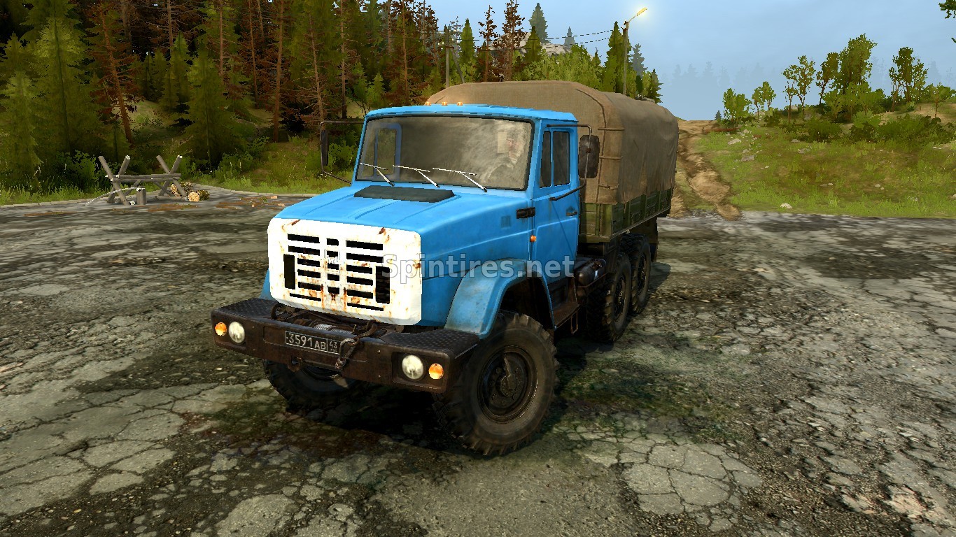 ЗИЛ 4334 версия 2 для Spintires: MudRunner (v18/05/21) для Spintires 