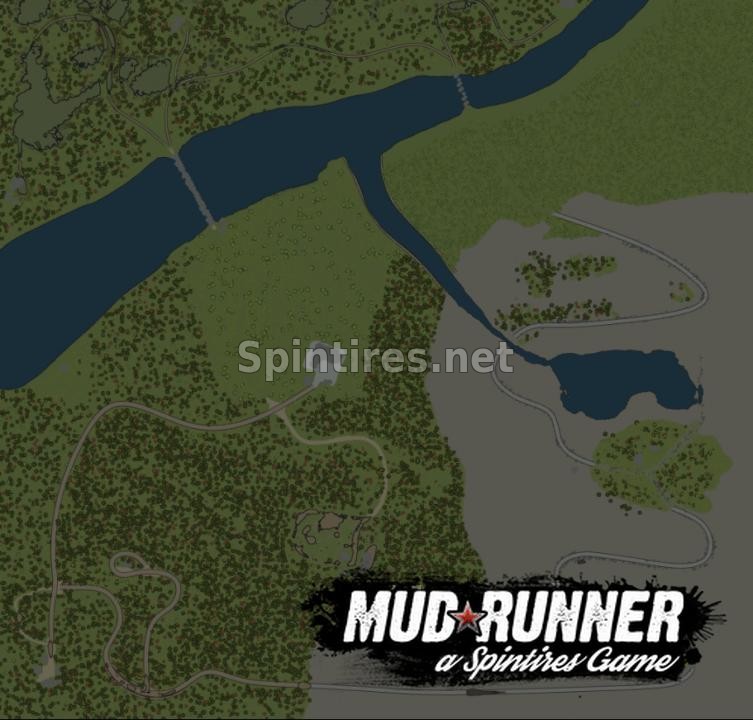 Карта «Перевал Зелёный» для Spintires: MudRunner (v22.03.19) для Spintires 
