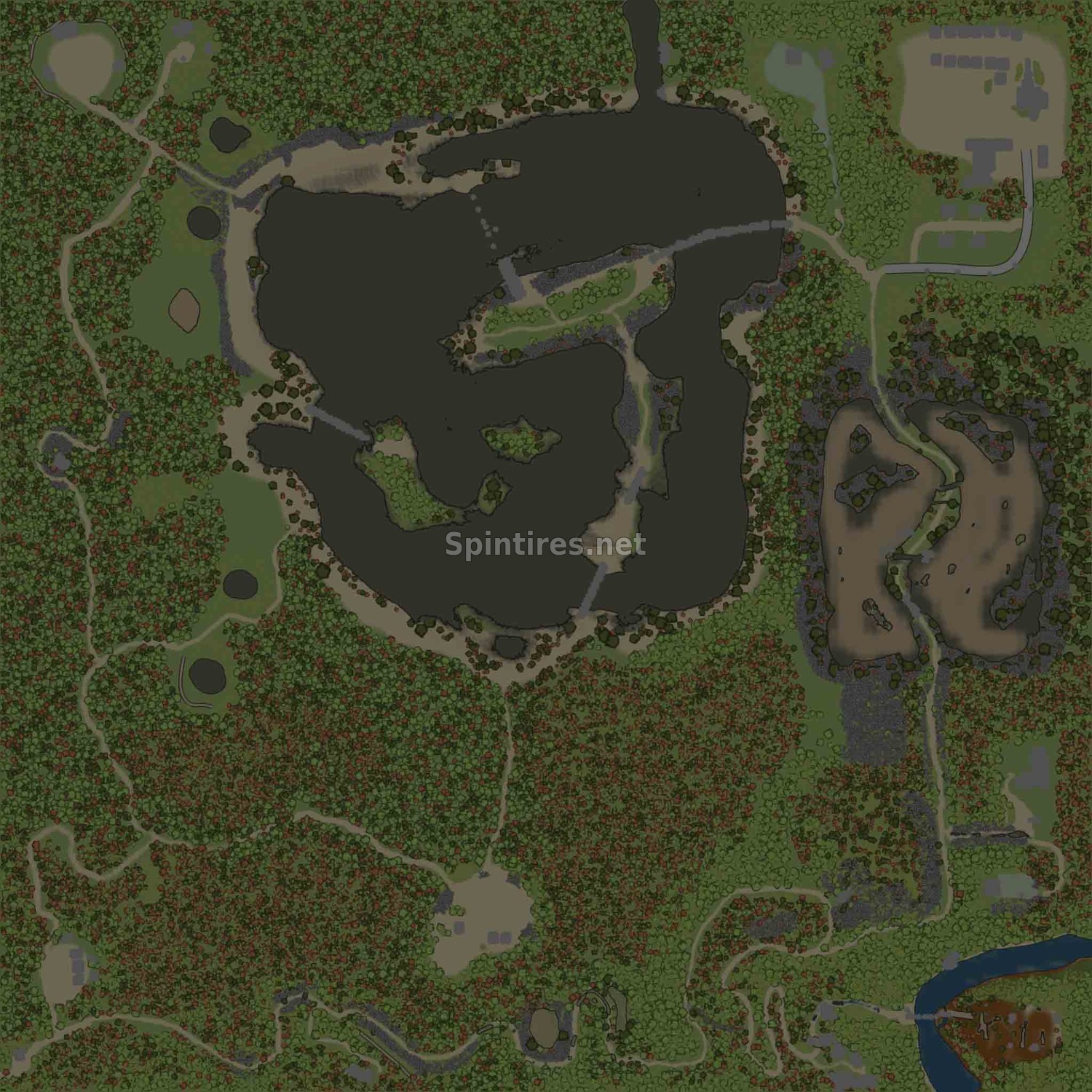 Карта «Sunday Drive One» для Spintires: MudRunner (v22.03.19) для Spintires 