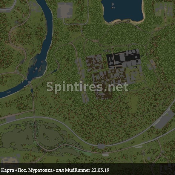 Карта «Пос. Муратовка» для Spintires: MudRunner (v22.03.19) для Spintires 
