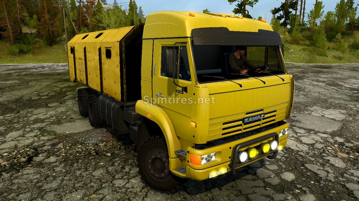 KAMAZ 65225 для Spintires: MudRunner (v22.03.19) для Spintires 