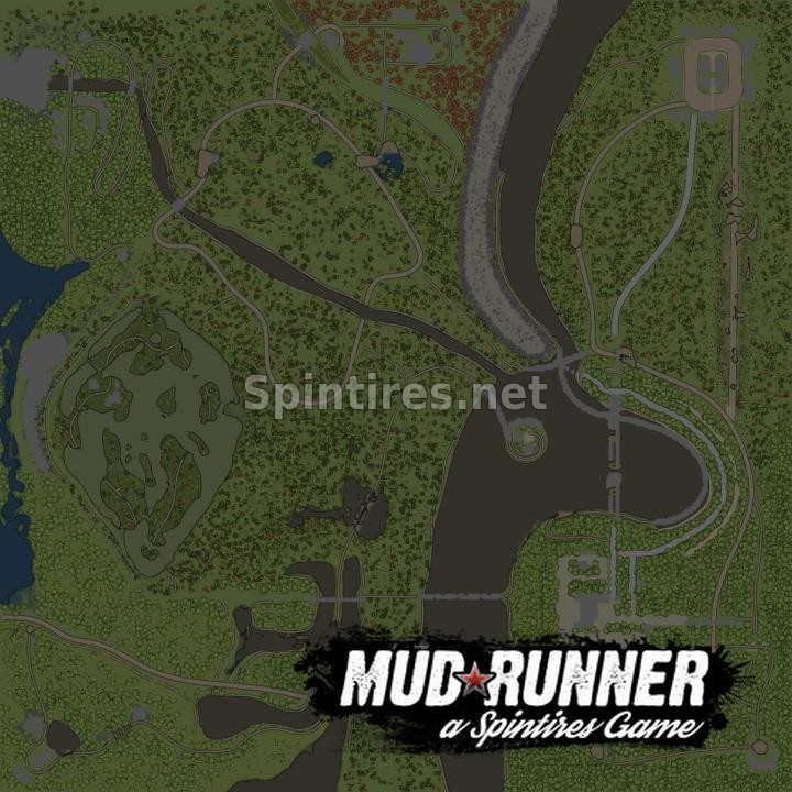 Карта «Возим лес» для Spintires: MudRunner (v18.10.18) для Spintires 