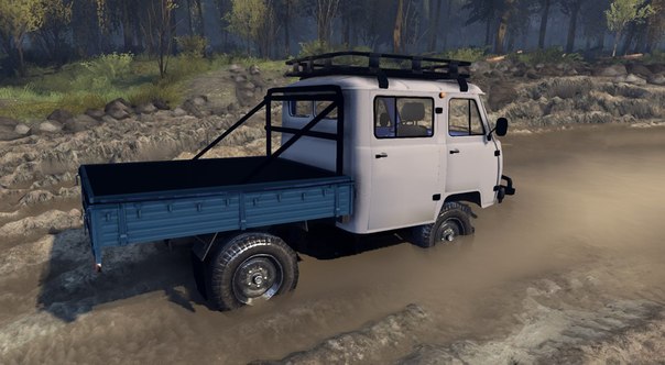 Уаз Фермер для SpinTires 2014 Тест. для Spintires 