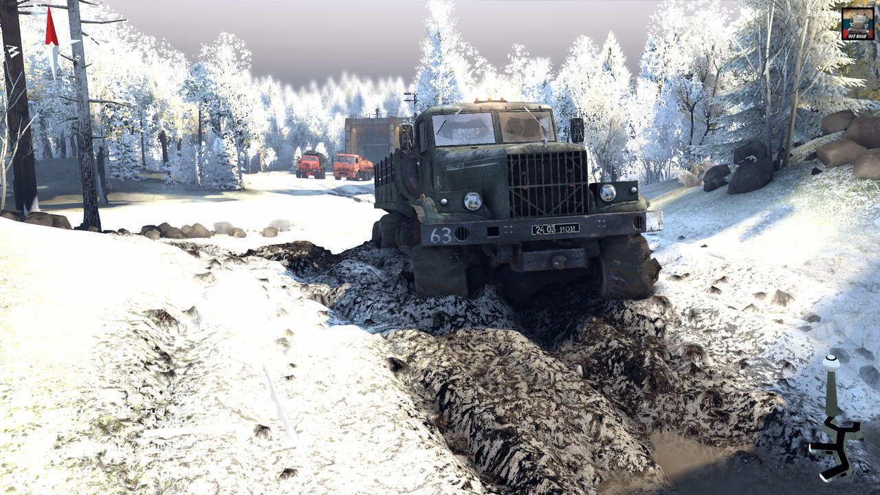 Текстуры карт «Первый снег» для Spintires 