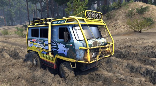 УАЗ-3909 off road для SpinTires 2014 для Spintires 