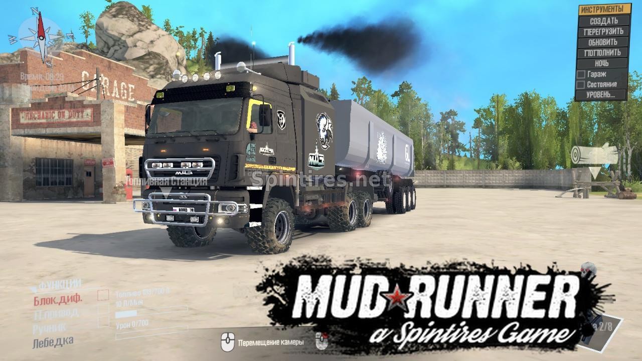 Маз-6514 для Spintires: MudRunner (v18.10.18) для Spintires 