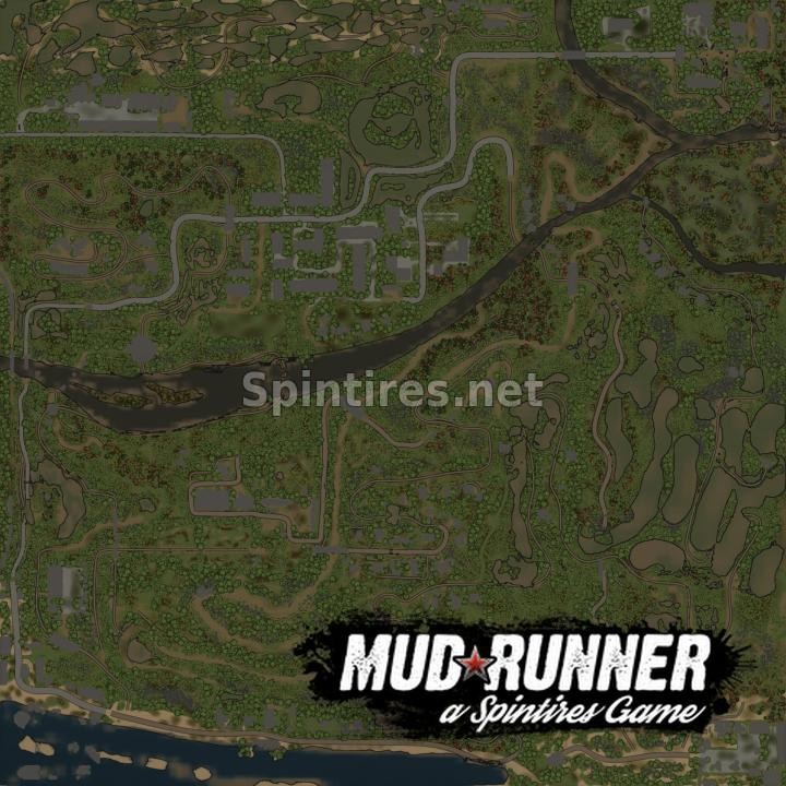 Карта «Атас» для Spintires: MudRunner (v23.03.19) для Spintires 