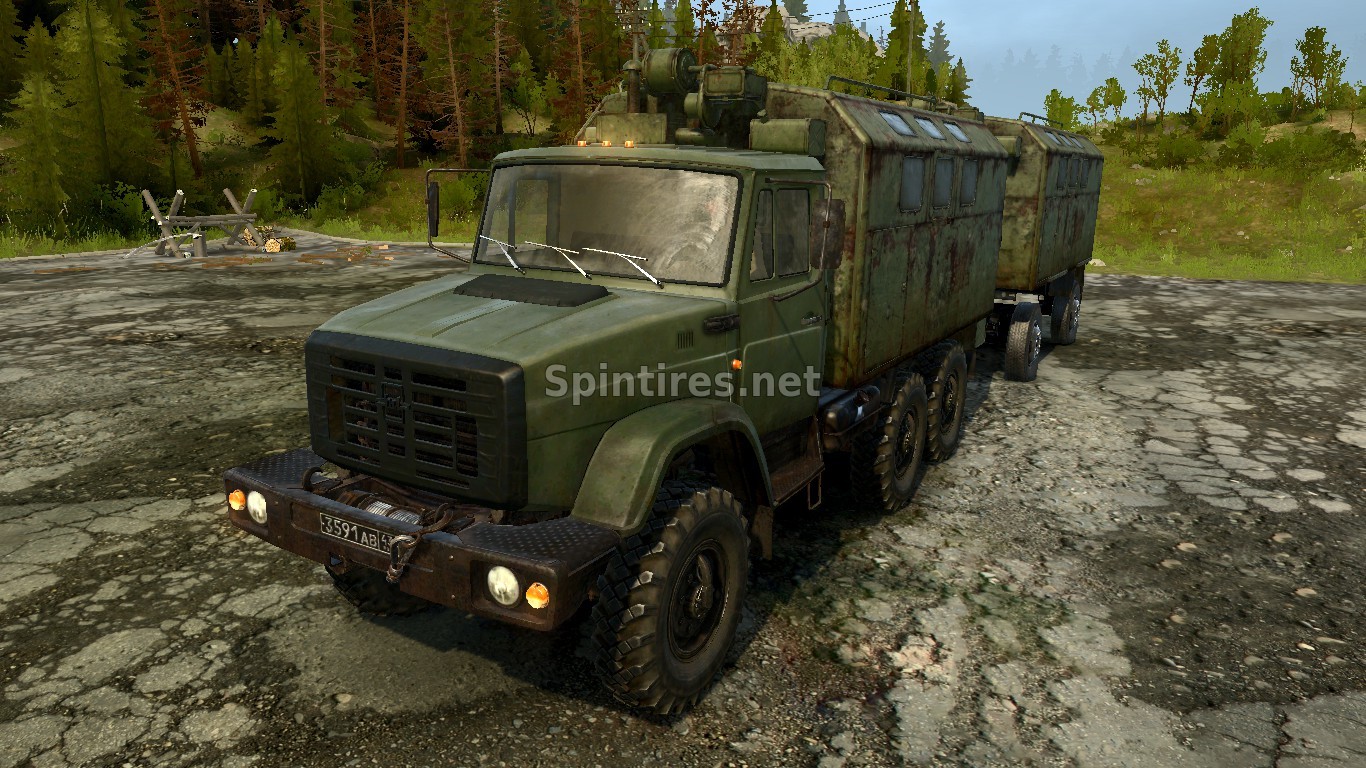 ЗИЛ 4334 версия 3 для Spintires: MudRunner (v18/05/21) для Spintires 