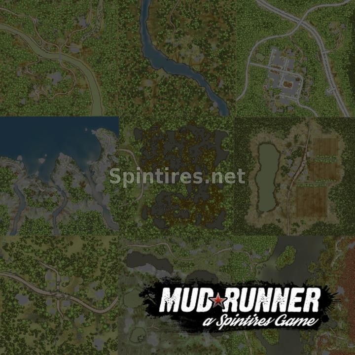 Карты Из Испытаний для Spintires: MudRunner (v22.03.19) для Spintires 