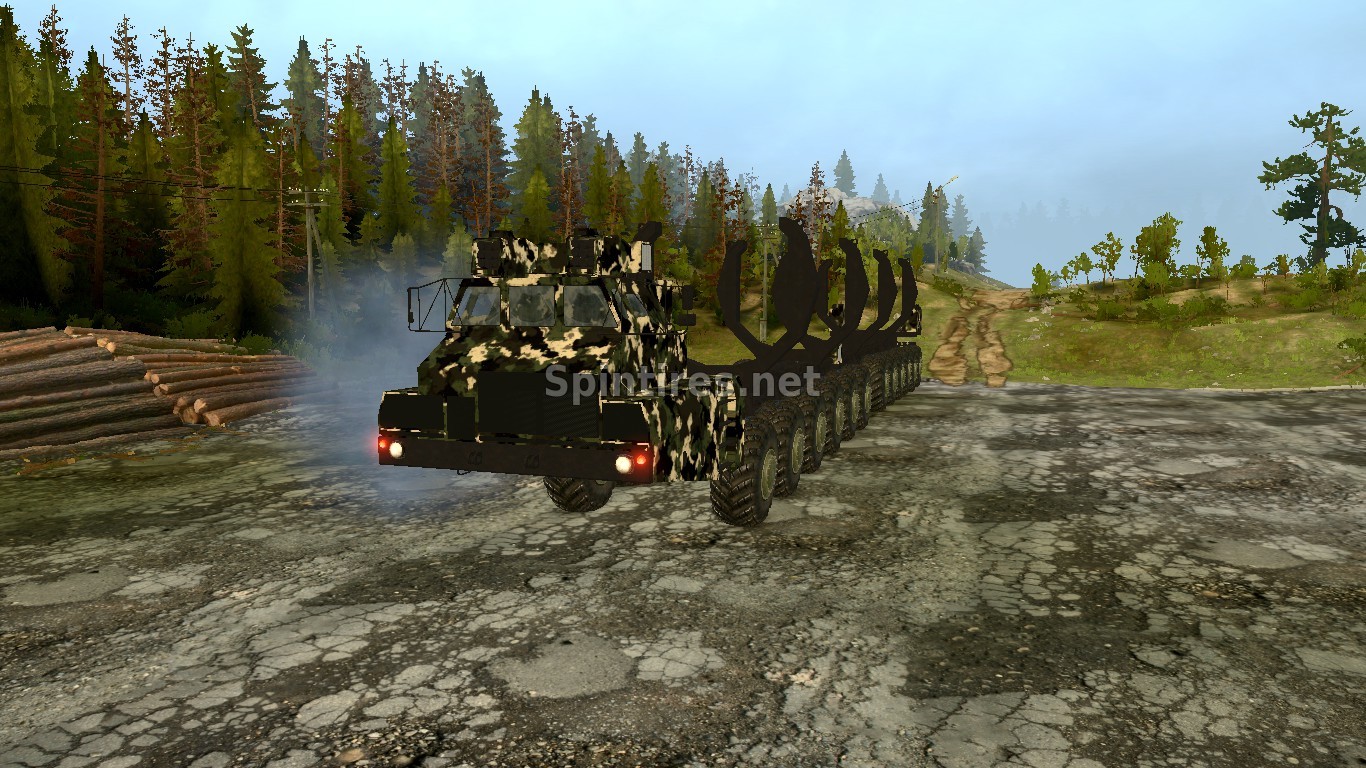 MAЗ-7907 для Spintires: MudRunner (v22.03.19) для Spintires 