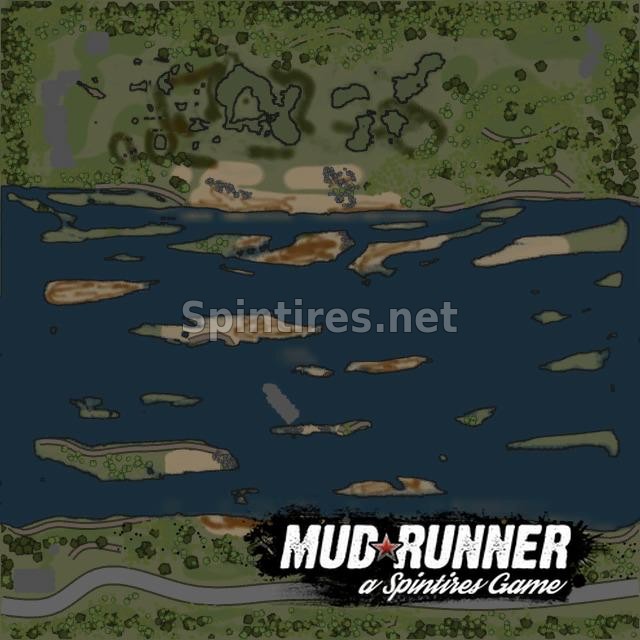 Карта «Спасение» для Spintires: MudRunner (v18.10.18) для Spintires 