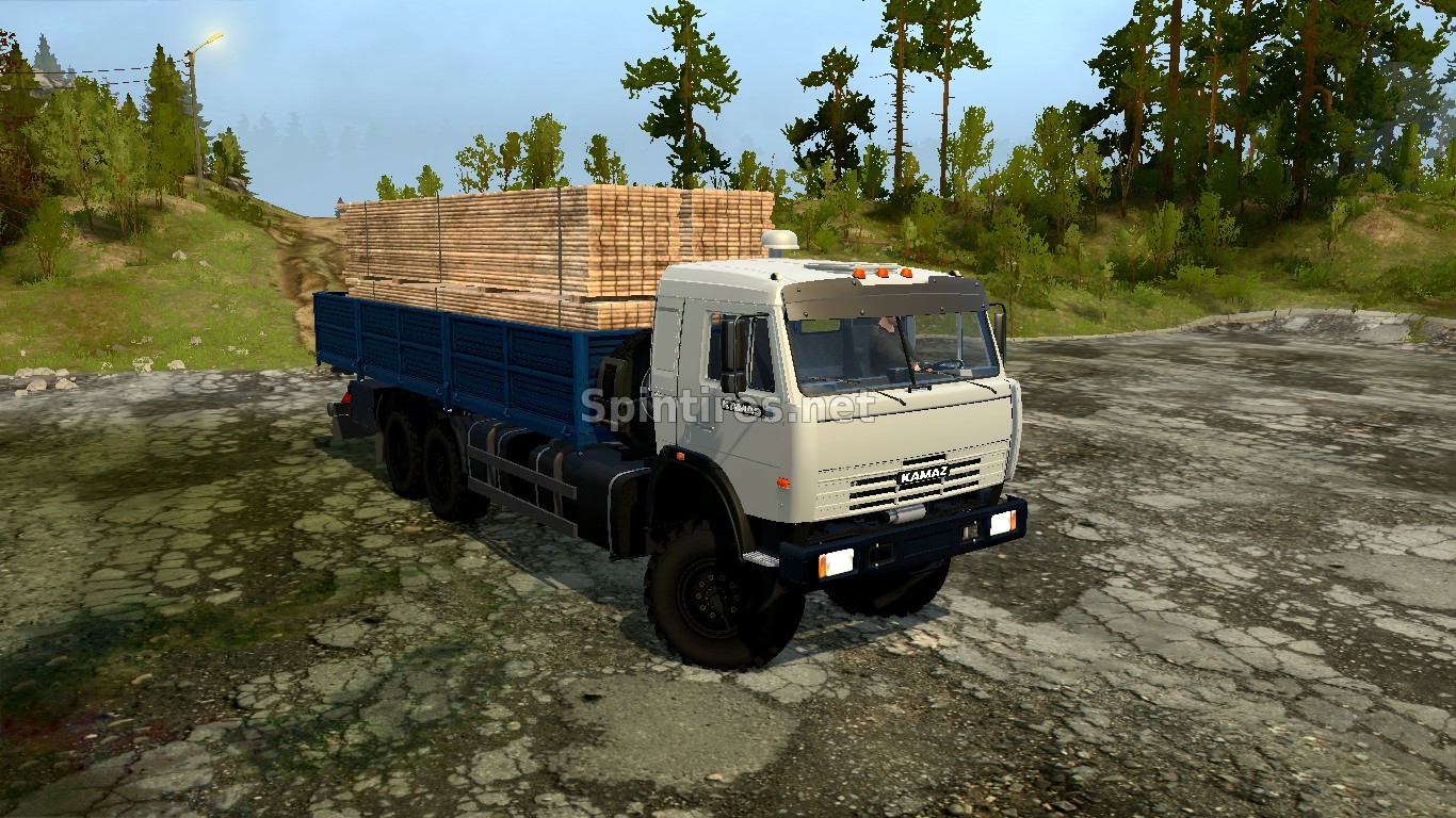 КамАЗ-43110, 43118 для Spintires: MudRunner (v22.03.19) для Spintires 