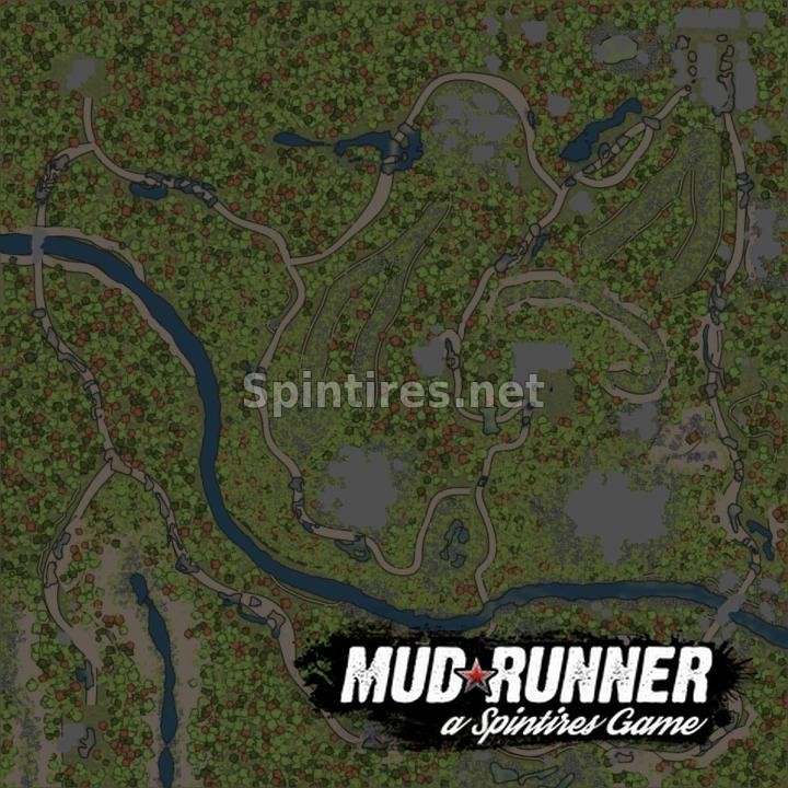 Карта «Утренняя Прогулка» для Spintires: MudRunner (v22.03.19) для Spintires 