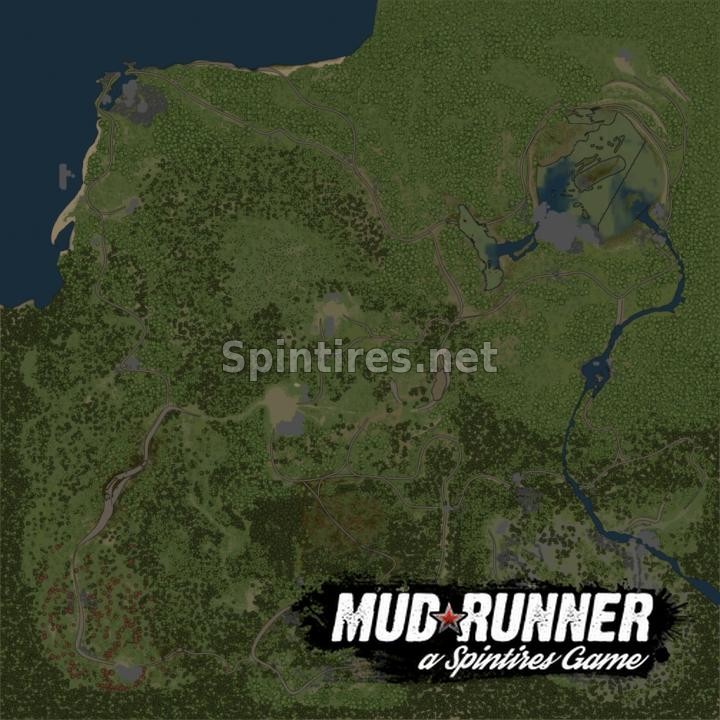 Карта «Malarkey» для Spintires: MudRunner (v22.03.19) для Spintires 