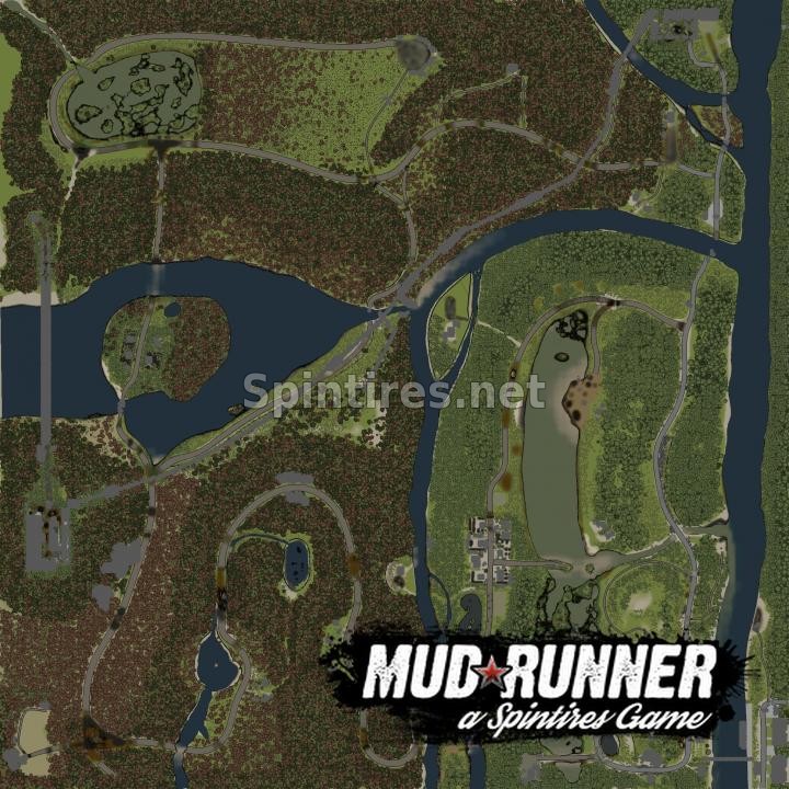 Карта «Объект 1200» для Spintires: MudRunner (v22.03.19) для Spintires 