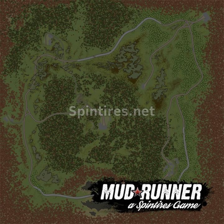 Карта «Торфяник» для Spintires: MudRunner (v18.10.18) для Spintires 