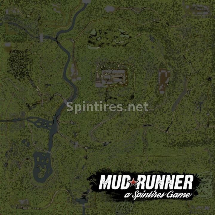 Карта «Медвежий Перевал» для Spintires: MudRunner (v22.03.19) для Spintires 
