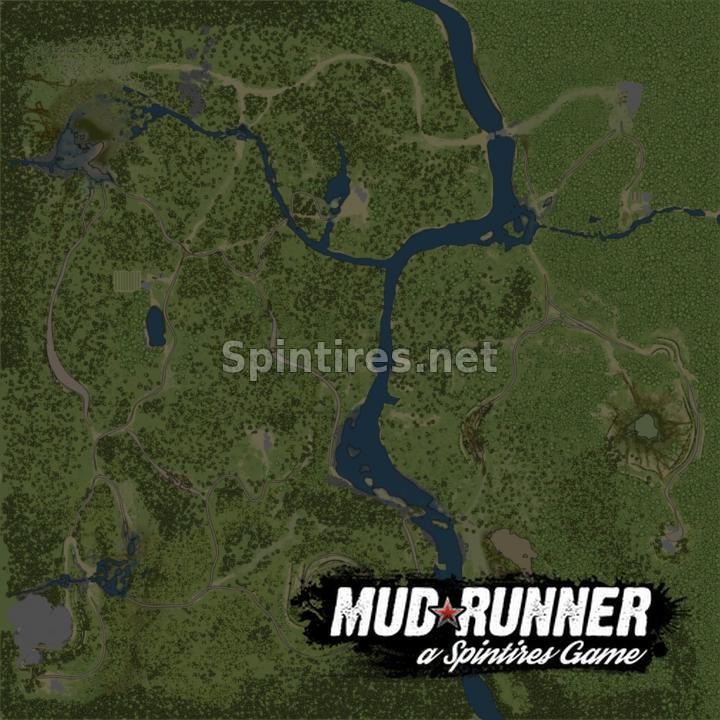 Карта «Утро Понедельника» для Spintires: MudRunner (v22.03.19) для Spintires 