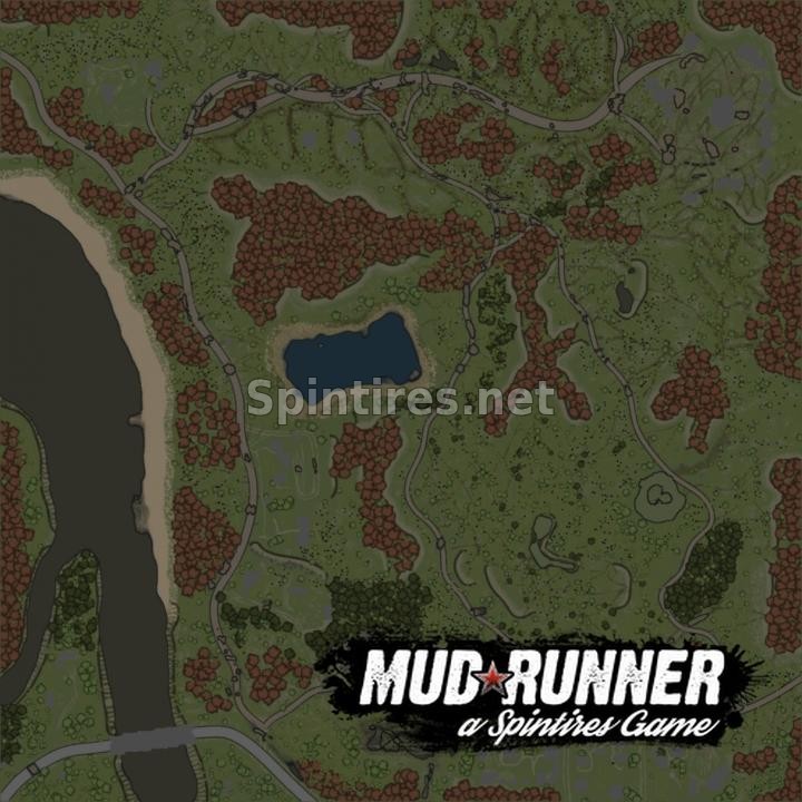 Карта «Затышное» для Spintires: MudRunner (v22.03.19) для Spintires 