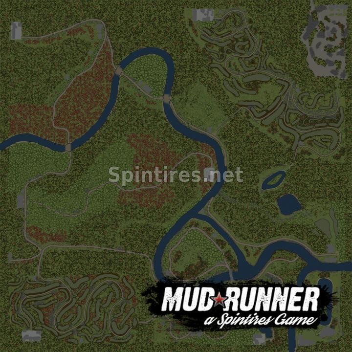 Карта «Тяжелая Работа (Puschkin)» для Spintires: MudRunner (v18.10.18) для Spintires 
