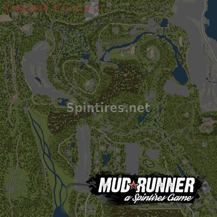 Карта «Кровавый Перевал» версия 2 для Spintires: MudRunner (v22.03.19) для Spintires 