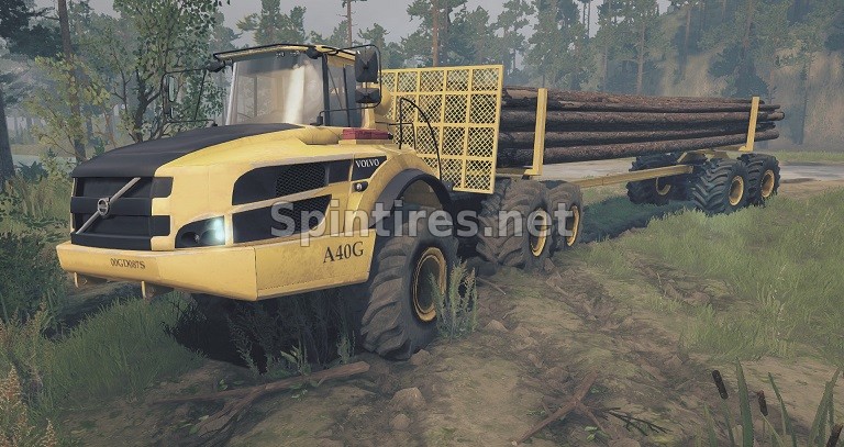 Volvo A40g версия 1.2 для Spintires: MudRunner (v18.10.18) для Spintires 