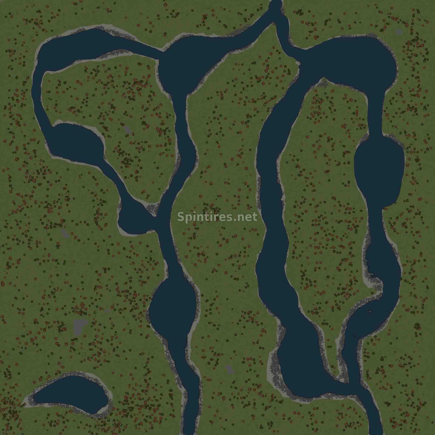 Карта «Rocky Streams» для Spintires: MudRunner (v22.03.19) для Spintires 
