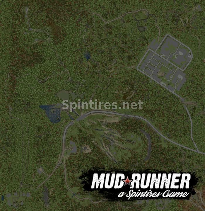 Карта «Летнее путешествие» для Spintires: MudRunner (v10.06.19) для Spintires 