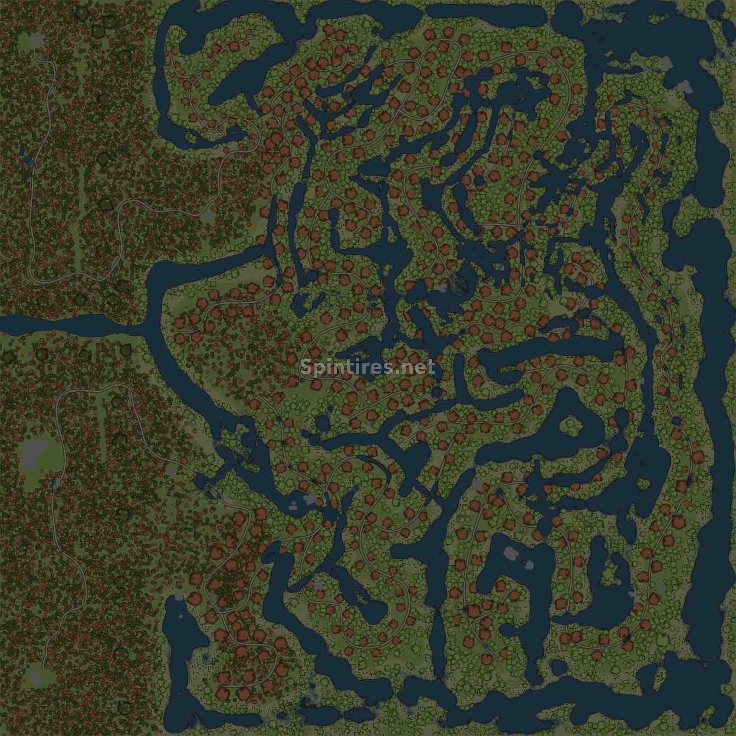 Карта «Hell’s Swamp» для Spintires: MudRunner (v22.03.19) для Spintires 