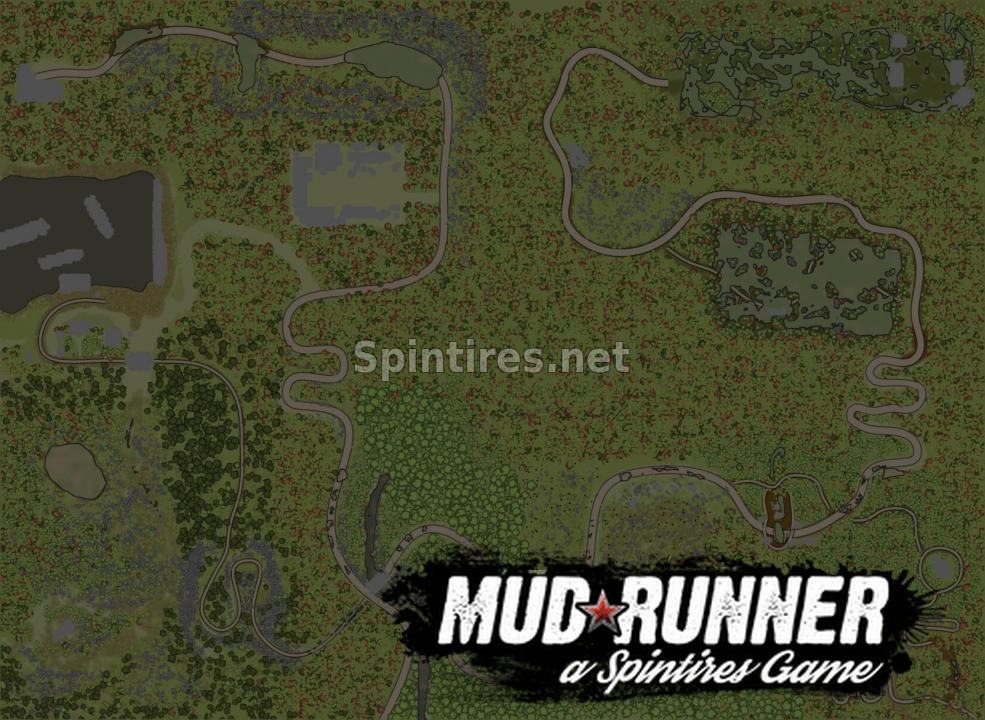 Карта «С. Матвеево» для Spintires: MudRunner (v10.06.19) для Spintires 