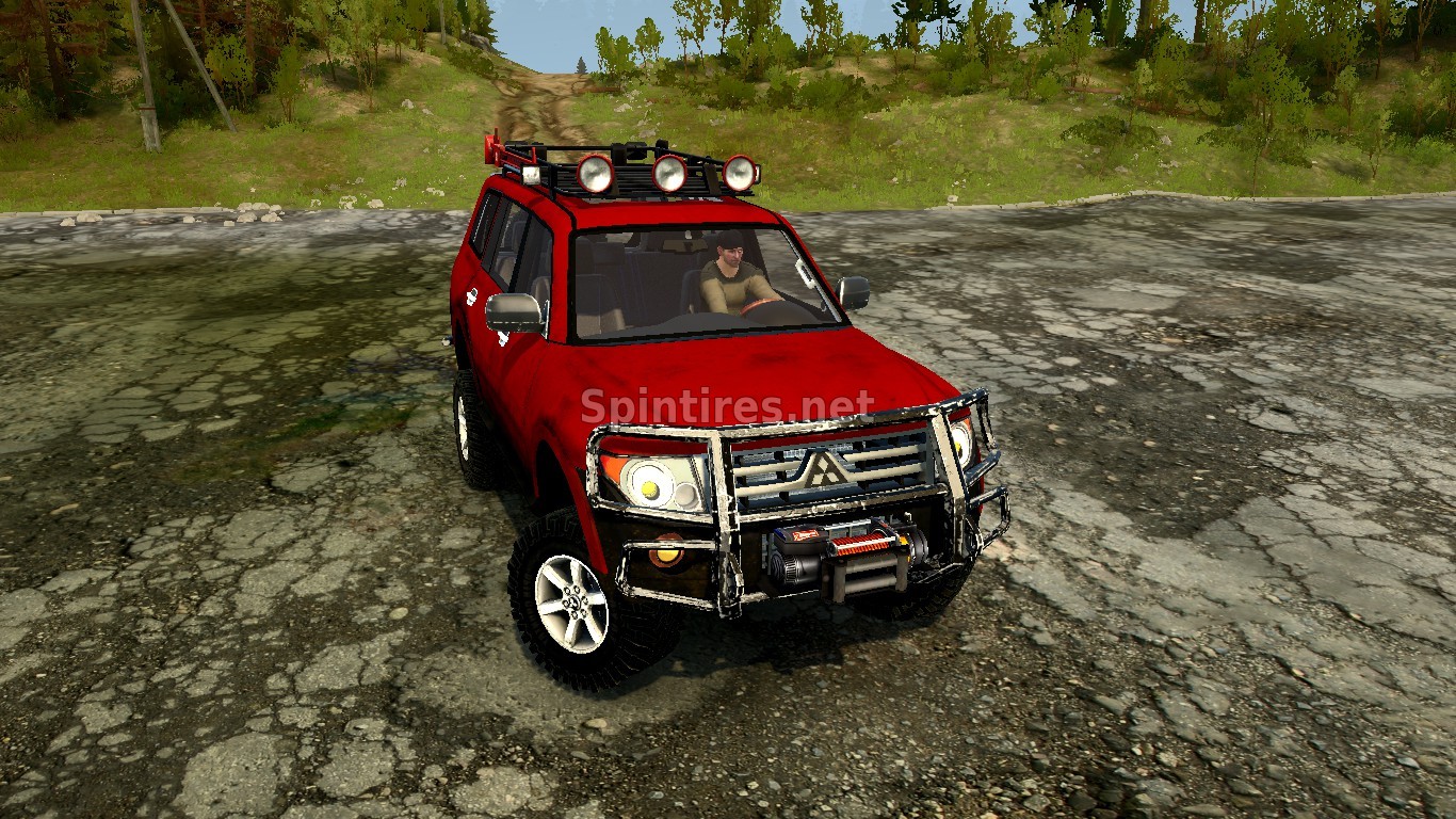 Mitsubishi Pajero Sport для Spintires: MudRunner (v10.06.19) для Spintires 