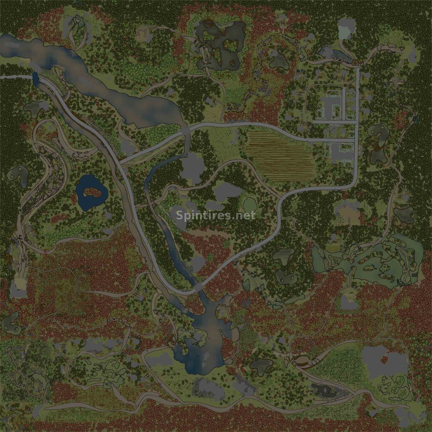 Карта «Sample» для Spintires: MudRunner (v22.03.19) для Spintires 