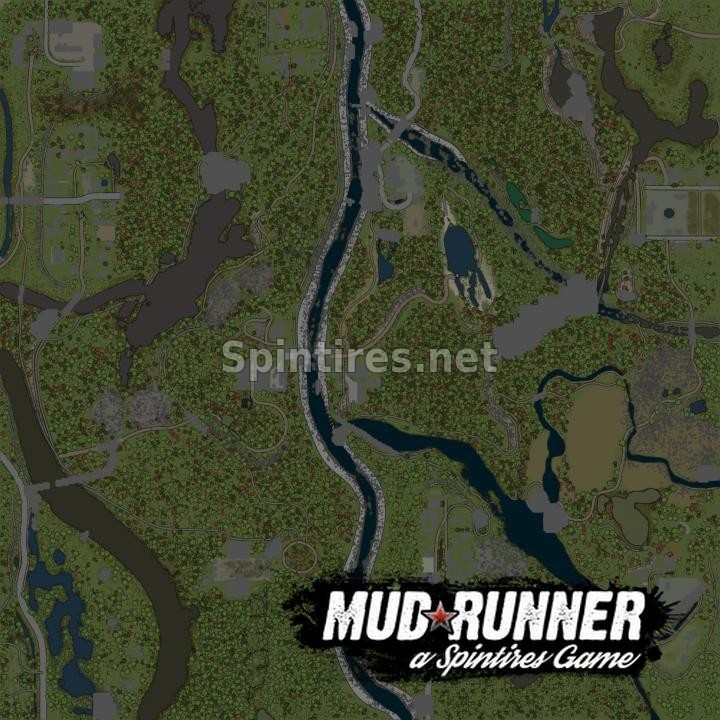Карта «Mudrunner - 2» для Spintires: MudRunner (v22.03.19) для Spintires 