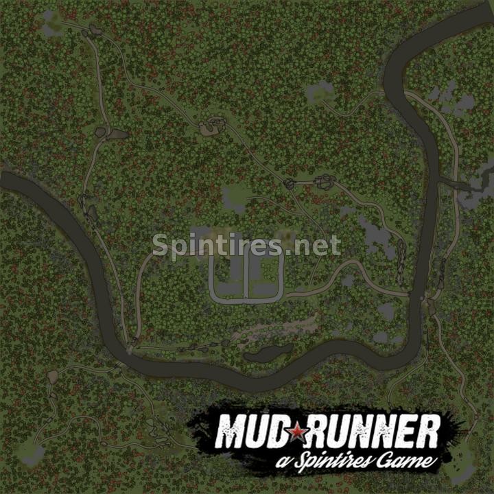 Карта «Закрытый город» для Spintires: MudRunner (v22.03.19) для Spintires 