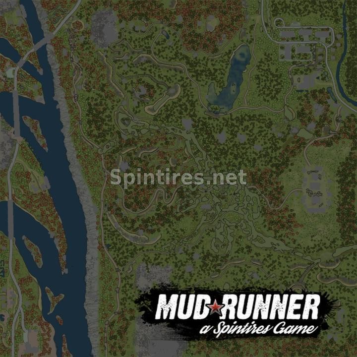 Карта «Межгорье» для Spintires: MudRunner (v22.03.19) для Spintires 