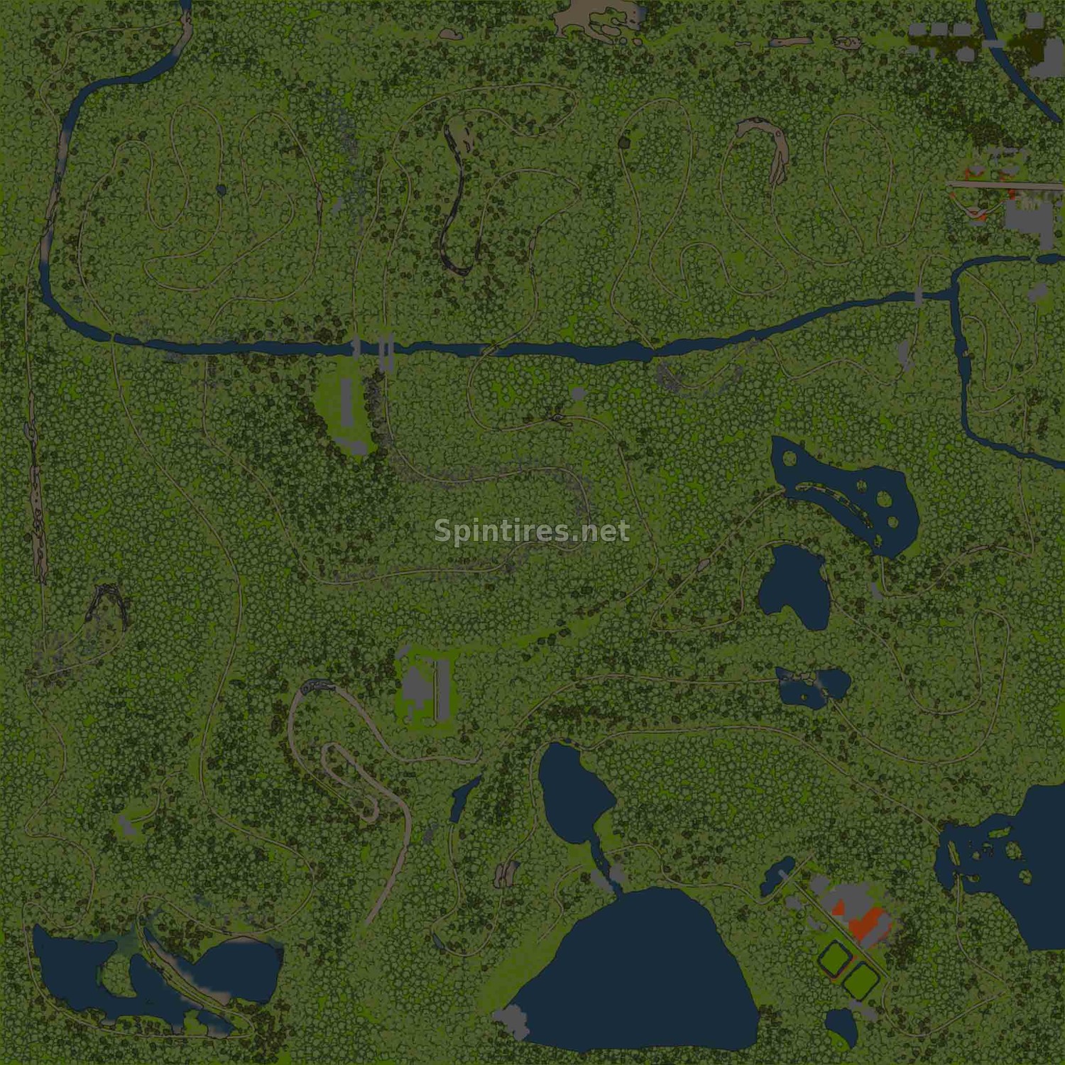 Карта «Mountain Westjava.BDG» для Spintires: MudRunner (v22.03.19) для Spintires 