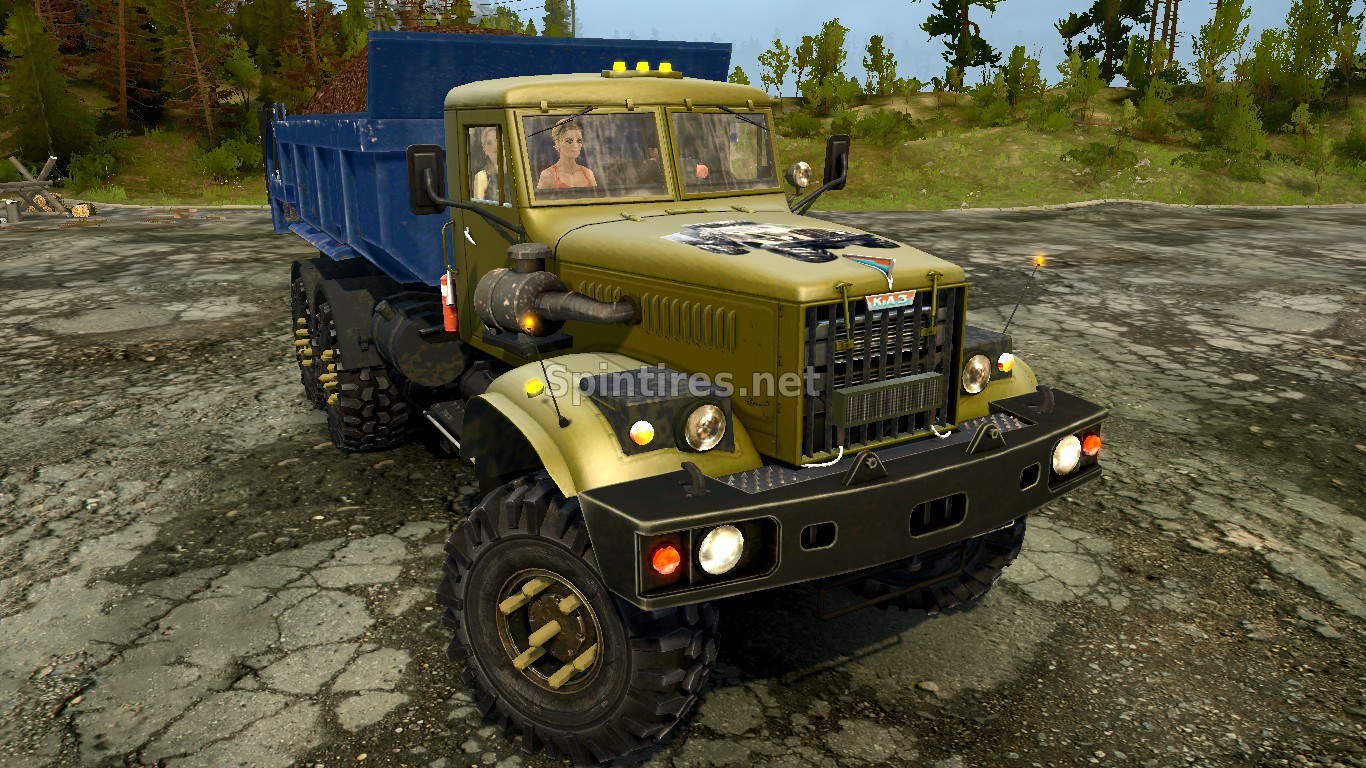 KRAZ YAZ 214 для Spintires: MudRunner (v10.06.19) для Spintires 