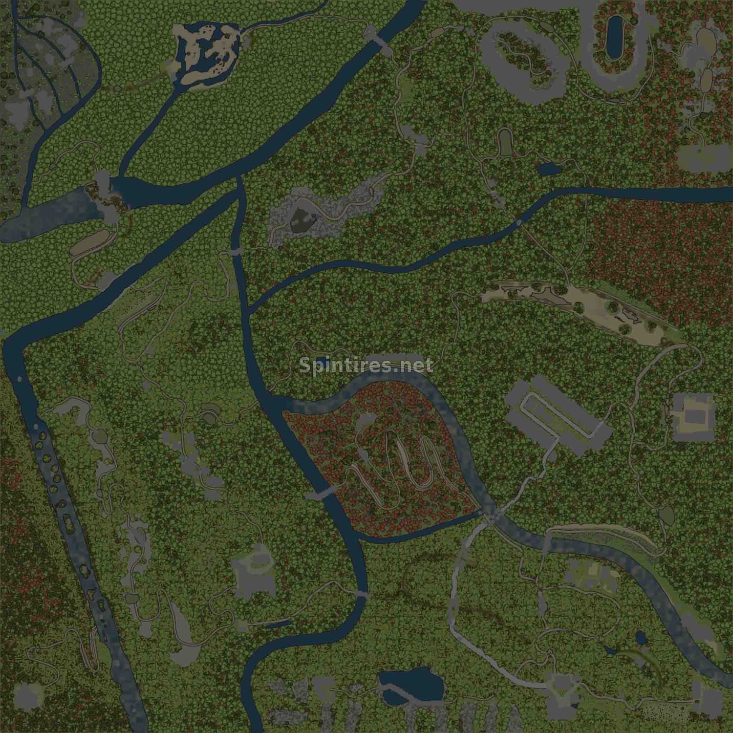 Карта «Забытая Тайга 2» для Spintires: MudRunner (v10.06.19) для Spintires 