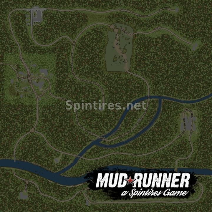 Карта «Рабочий день» для Spintires: MudRunner (v14.08.19) для Spintires 