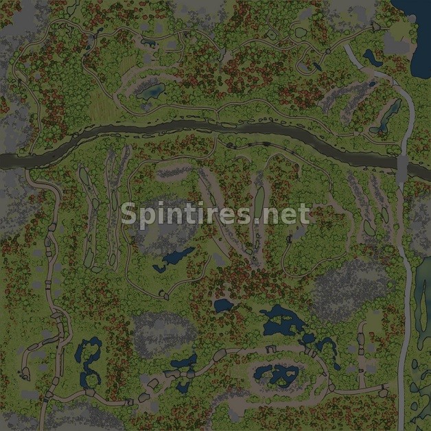 Карта «Бажаново» для Spintires: MudRunner (v22.03.19) для Spintires 