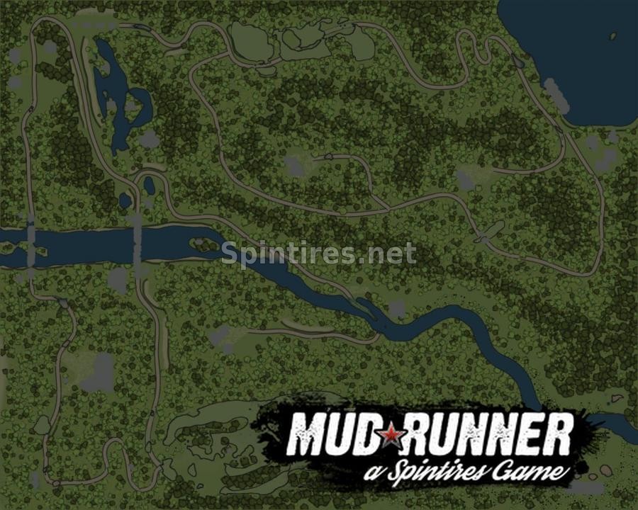 Карта «Малиновка» для Spintires: MudRunner (v22.03.19) для Spintires 