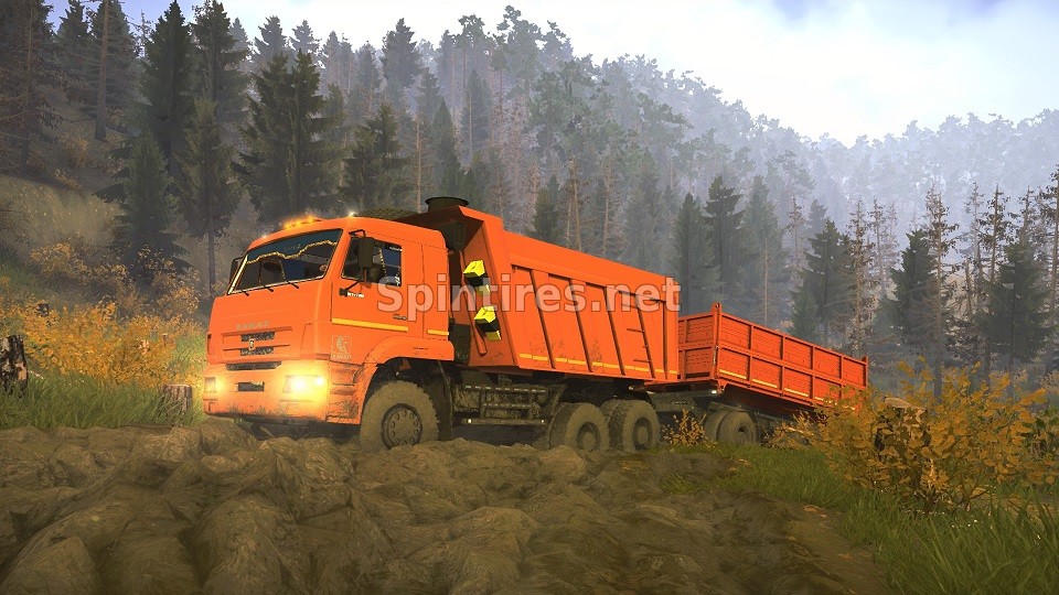 КамАЗ-6522-53 версия 2 для Spintires: MudRunner (v22.03.19) для Spintires 