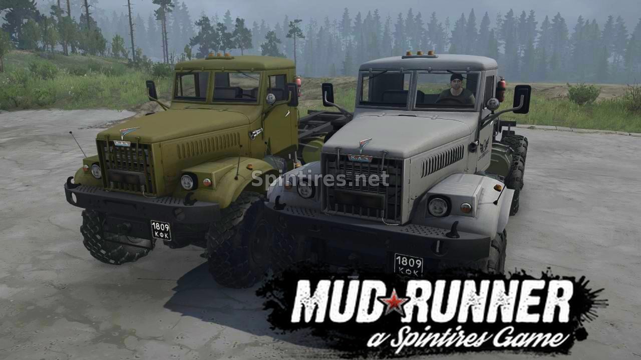 КрАЗ 255Б для Spintires: MudRunner (v14.08.19) для Spintires 