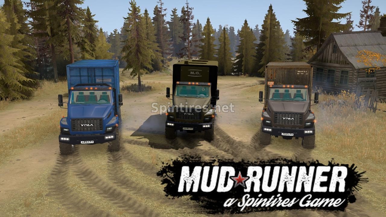 Урал Next версия 1.3 для Spintires: MudRunner (v10.06.19) для Spintires 