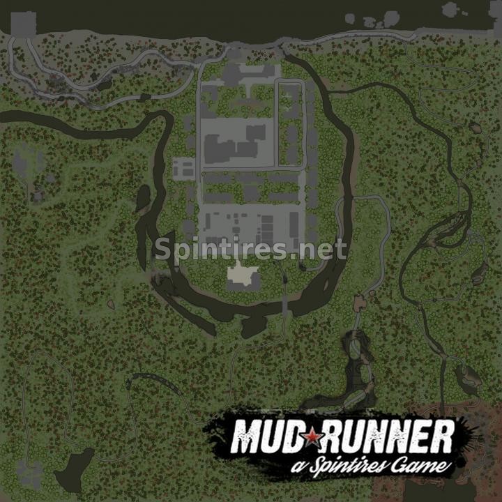Карта «Мёртвый город» для Spintires: MudRunner (v10.06.19) для Spintires 