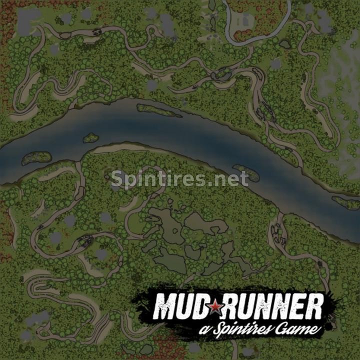 Карта «Делать было нечего» для Spintires: MudRunner (v14.08.19) для Spintires 